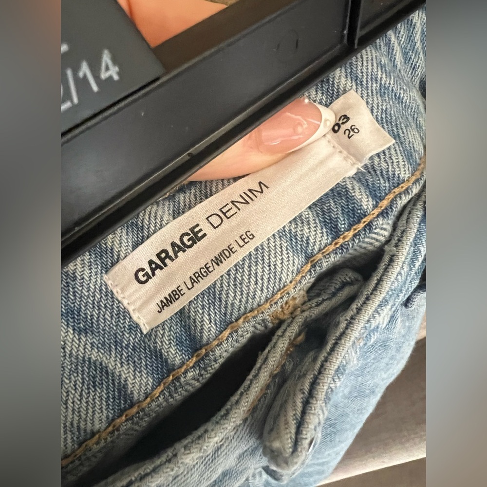 Garage Denim Wide Leg Jeans - Picture 4 of 4